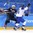 GANGNEUNG, SOUTH KOREA - FEBRUARY 16: USA's Jordan Greenway #18 takes a hit from Slovakia's Michal Cajkovsky #56 during preliminary round action at the PyeongChang 2018 Olympic Winter Games. (Photo by Andre Ringuette/HHOF-IIHF Images)

